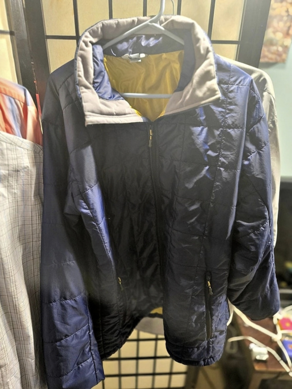 Mountain Equipment Co-op Men's Northern Light Royal Blue Puffer Jacket Like New
